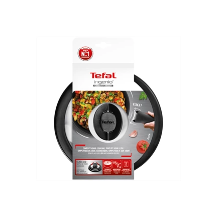 Tefal L9846653 INGENIO üveg fedő 26 cm