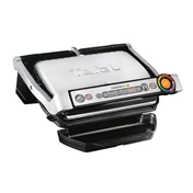Tefal OptiGrill+ grillsütő gofri kiegészítővel ezüst 2000 W