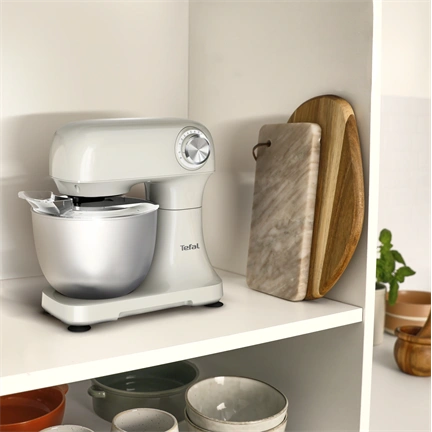 Tefal QB140AF0 Bake Easy Rise konyhai robotgép krémszínű