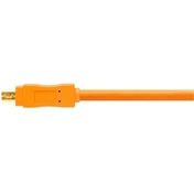 TetherPro USB 2.0 A to Mini-B 8 pin 15  ORG