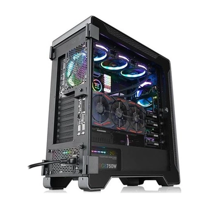 Thermaltake A500 Aluminum Tempered Glass Edition táp nélküli ATX számítógépház aluminum Thermaltake A500 Aluminum Tempered Glass Edition táp nélküli ATX számítógépház aluminum