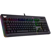 Thermaltake TT eSports Level 20 RGB Razer Green Gaming Keyboard Black US