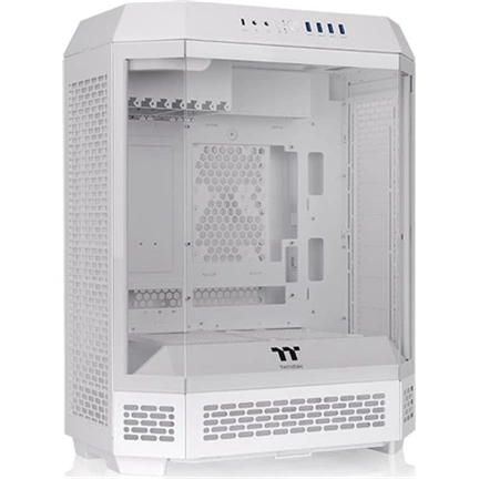 Thermaltake The Tower 600 számítógépház - ATX, edzett üveg, hófehér