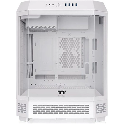 Thermaltake The Tower 600 számítógépház - ATX, edzett üveg, hófehér