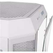 Thermaltake The Tower 600 számítógépház - ATX, edzett üveg, hófehér