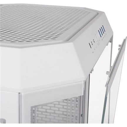 Thermaltake The Tower 600 számítógépház - ATX, edzett üveg, hófehér