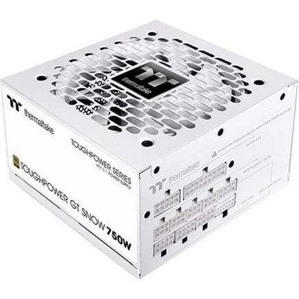 Thermaltake Toughpower GT Snow 750W tápegység - 80 Plus Gold, teljesen moduláris, ATX 3.1, PCIe 5.1, 12V-2x6