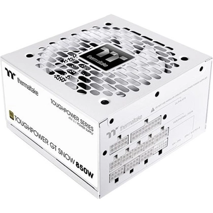 Thermaltake Toughpower GT Snow 850W tápegység - 80 Plus Gold, teljesen moduláris, ATX 3.1, PCIe 5.1, 12V-2x6