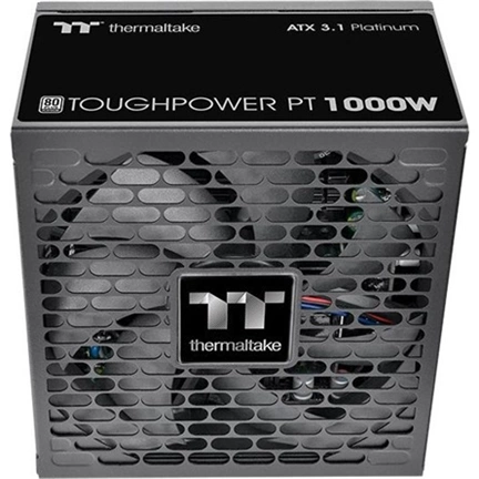 Thermaltake Toughpower PT tápegység - 80 Plus Platinum, teljesen moduláris, ATX 3.1, PCIe 5.1, 12+4pin, 1000W