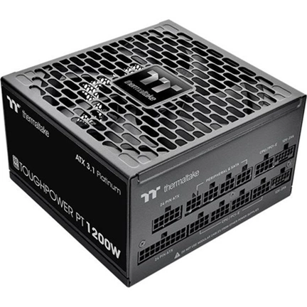 Thermaltake Toughpower PT tápegység - 80 Plus Platinum, teljesen moduláris, ATX 3.1, PCIe 5.1, 12+4pin, 1200W