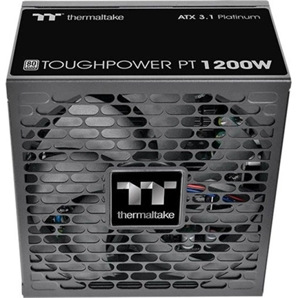 Thermaltake Toughpower PT tápegység - 80 Plus Platinum, teljesen moduláris, ATX 3.1, PCIe 5.1, 12+4pin, 1200W