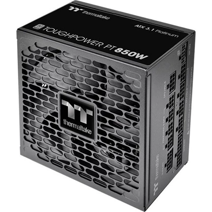 Thermaltake Toughpower PT tápegység - 80 Plus Platinum, teljesen moduláris, ATX 3.1, PCIe 5.1, 12+4pin, 850W
