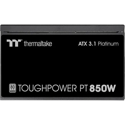 Thermaltake Toughpower PT tápegység - 80 Plus Platinum, teljesen moduláris, ATX 3.1, PCIe 5.1, 12+4pin, 850W