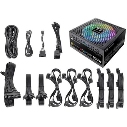 Thermaltake Toughpower iRGB PLUS ATX gaming tápegység 1000W 80+ Gold BOX
