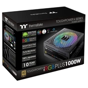 Thermaltake Toughpower iRGB PLUS ATX gaming tápegység 1000W 80+ Gold BOX
