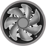 Thermaltake UX150-L ARGB Sync processzorhűtő - 130W TDP, 6 LED-es RGB ventilátor, LED külső gyűrű, 35dB-A, fekete