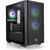 Thermaltake Versa H16 TG ARGB számítógépház - Micro-ATX, edzett üveg, 3db ARGB Lite ventilátor, fekete Thermaltake Versa H16 TG ARGB számítógépház - Micro-ATX, edzett üveg, 3db ARGB Lite ventilátor, fekete