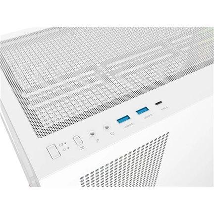 Thermaltake View 270 Plus WS ARGB Snow számítógépház - ATX, 3db ARGB Lite ventilátor