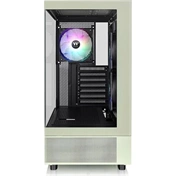Thermaltake View 270 Plus TG ARGB Matcha Green számítógépház - ATX, 3db ARGB Lite ventilátor