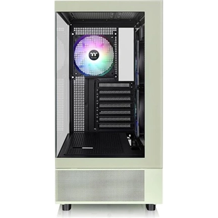 Thermaltake View 270 Plus TG ARGB Matcha Green számítógépház - ATX, 3db ARGB Lite ventilátor