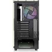 Thermaltake View 270 Plus TG ARGB Matcha Green számítógépház - ATX, 3db ARGB Lite ventilátor