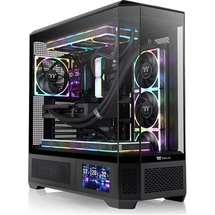 Thermaltake View 600 TG számítógépház - E-ATX, 4 oldalon edzett üvegpanel