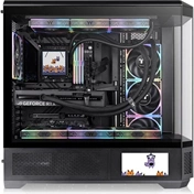Thermaltake View 600 TG számítógépház - E-ATX, 4 oldalon edzett üvegpanel