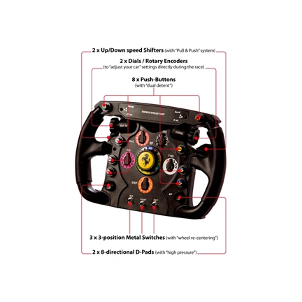 Thrustmaster Ferrari F1 kiegészítő kormány, RS szériához