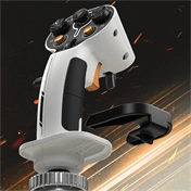 Thrustmaster Sol-R 2 Flightstick - 2 játékvezérlő űrszimulátorokhoz 44 akciógombbal