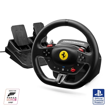 Thrustmaster T98 Ferrari 296 GTB versenykormány + pedál (PS/PC)