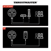 Thrustmaster T98 Ferrari 296 GTB versenykormány + pedál (PS/PC)