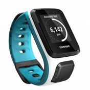 TomTom Runner 2 okosóra, fehér/világoskék, S (121-175mm) méret
