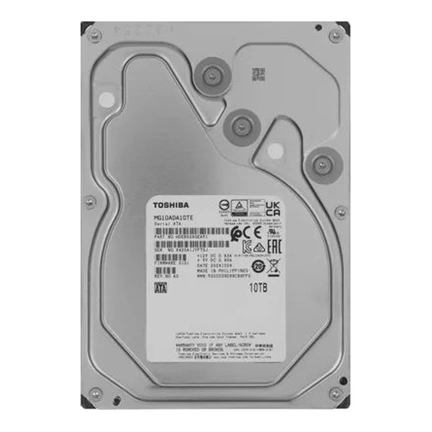 Toshiba Enterprise Capacity MG10 merevlemez 3,5" SATA 7200rpm 256MB 10TB