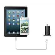 Trust 19165 12W Car Charger - black