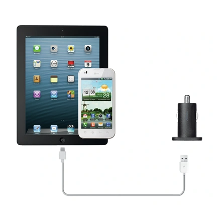 Trust 19165 12W Car Charger - black