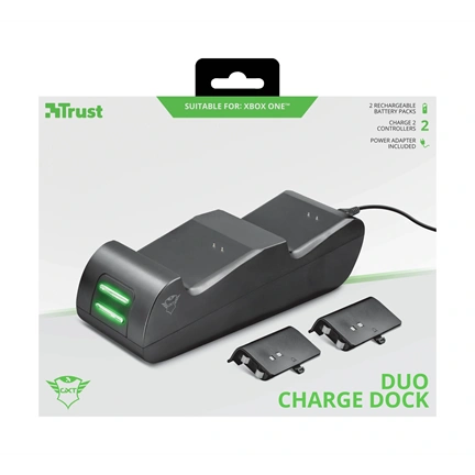 Trust 20406 Gaming GXT 247 Duo Charging Dock for Xbox1