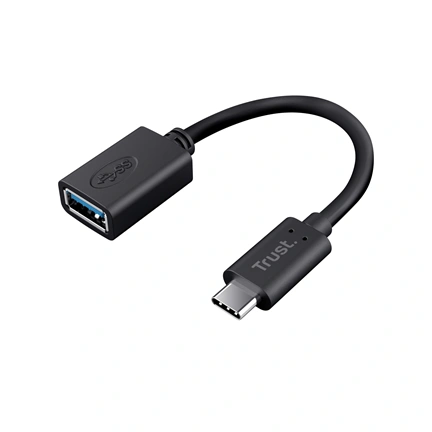Trust 20967 Calyx USB 3.2 Gen 2 10Gbps Type-C apa / Type-A anya adapterkábel
