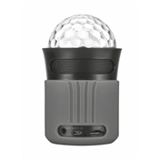 Trust 21345 Dixxo Go BT Speaker w/ party lights - grey