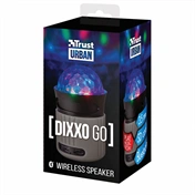 Trust 21345 Dixxo Go BT Speaker w/ party lights - grey