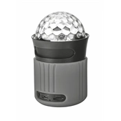 Trust 21345 Dixxo Go BT Speaker w/ party lights - grey