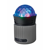 Trust 21345 Dixxo Go BT Speaker w/ party lights - grey