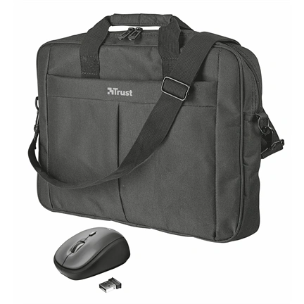 Trust 21685 Primo Laptop Bag 16 Bag with wireless mouse