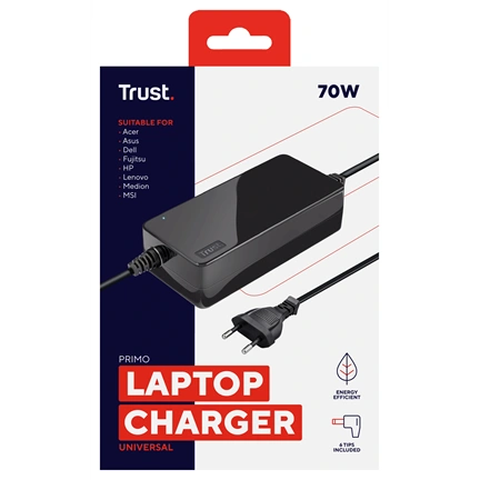 Trust 22141 Primo Laptop Charger 19V-70W