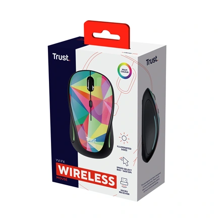 Trust 22337 Yvi FX Wireless Mouse - geometrics