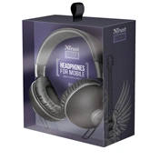 Trust 22578 Noma Headphones - matte black