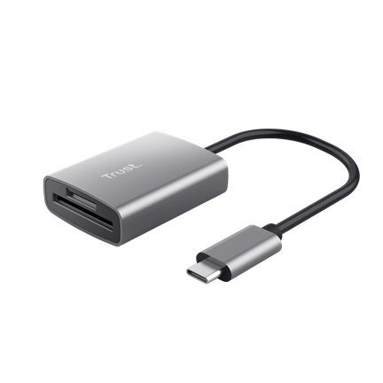 Trust 24136 Dalyx Fast USB-C Card Reader