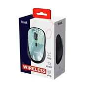 Trust 24442 Yvi Wireless Mouse - blue brush