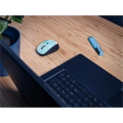 Trust 24442 Yvi Wireless Mouse - blue brush