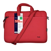 Trust 24449 Bologna Laptop Bag 16 Eco -red