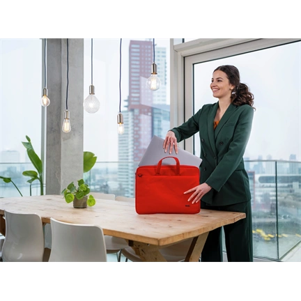 Trust 24449 Bologna Laptop Bag 16 Eco -red